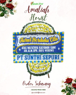 Papan Bunga Duka di Pakurejo